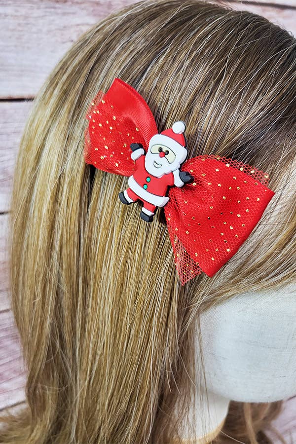 Christmas Hair Bow Set