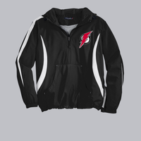 Colorblock Sport Jacket with Hood (front design only)