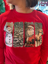 Vintage Design Christmas Tee