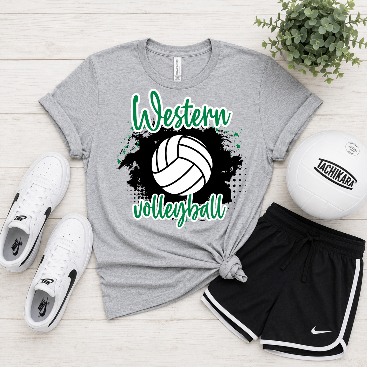 Volleyball Customizable Tee