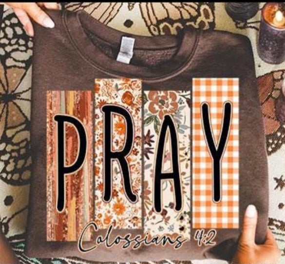 Pray Colossians 4:2 Tee
