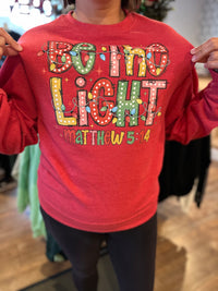 Be The Light Crewneck