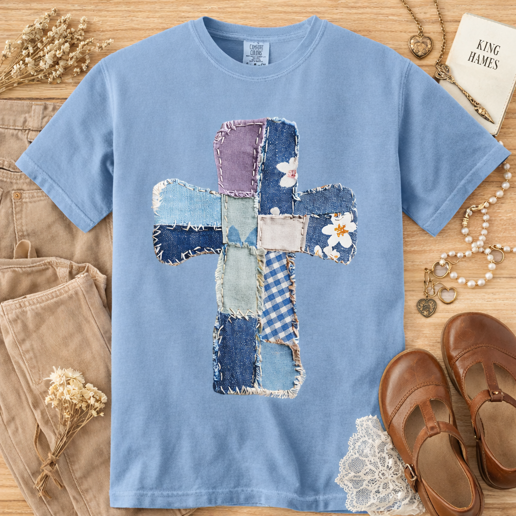 Patchwork Cross Tee