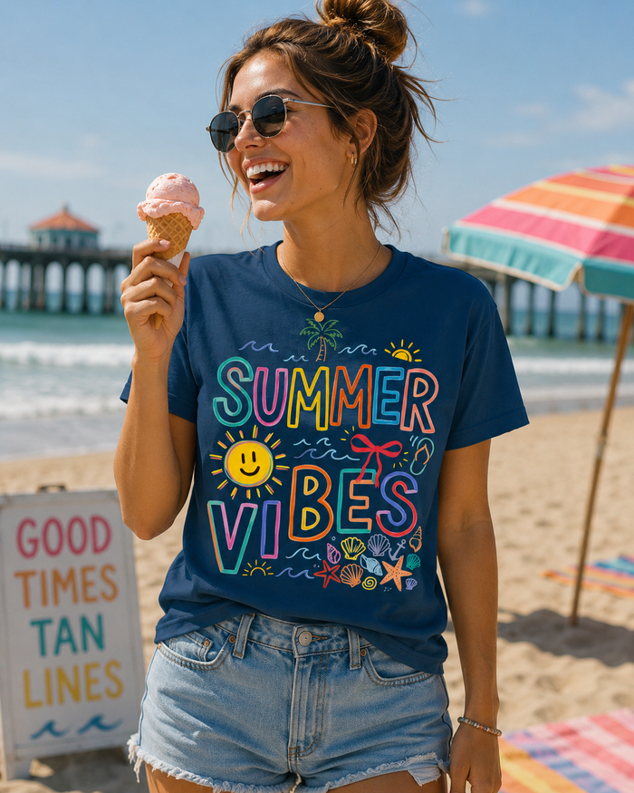 Summer Vibes Graphic Tee