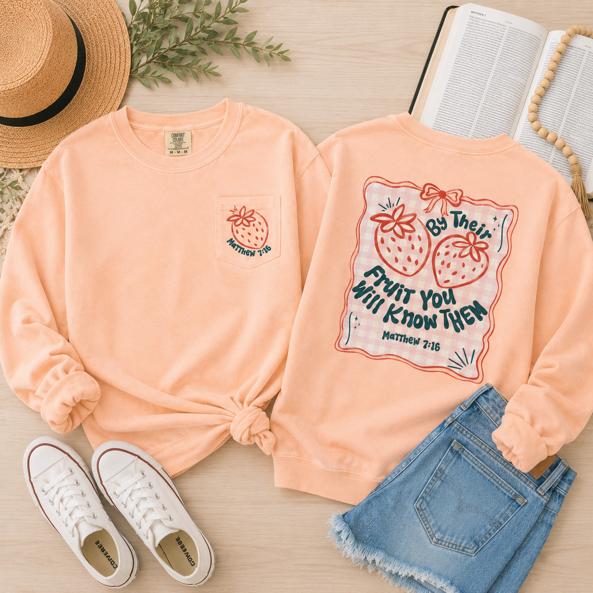 Strawberry Fruit Crewneck