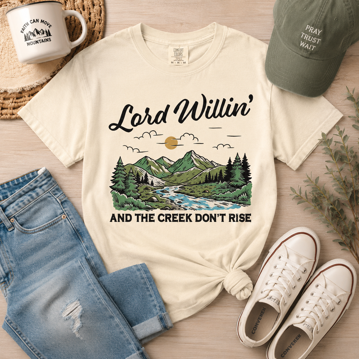 If the Creek Don't Rise Tee