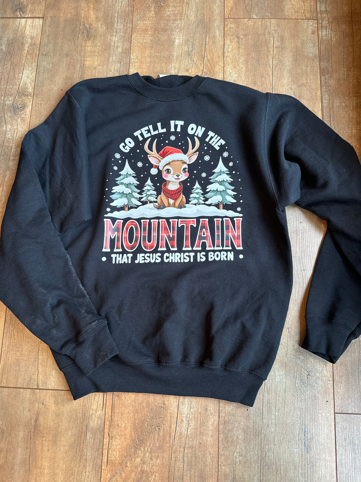 Go Tell it On The Mountain Crew Neck