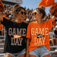 Gingham Game Day Tee