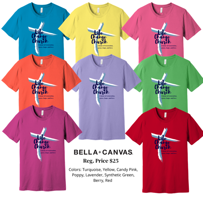 Life Change Bella Canvas Summer Tee