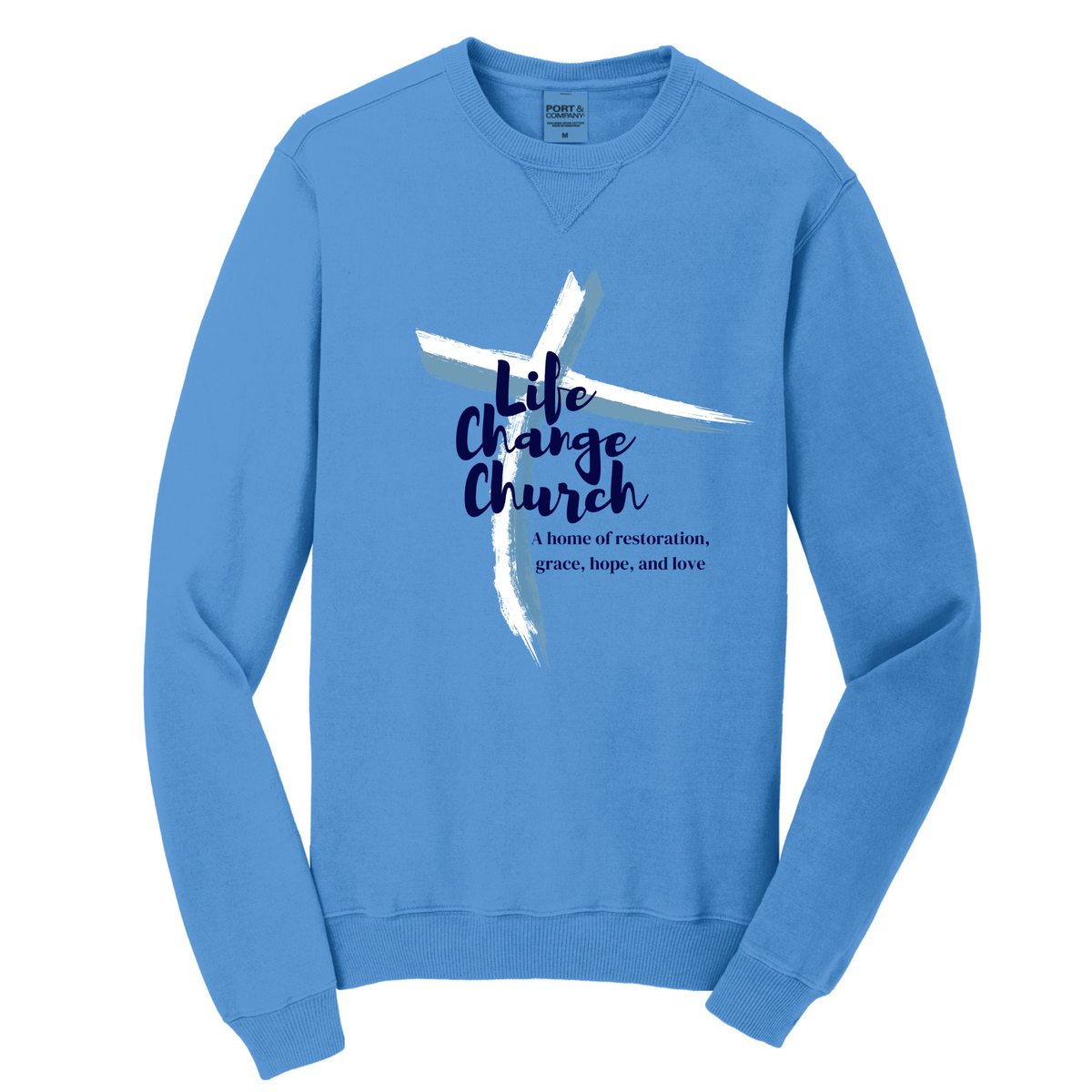 Life Change Beach Wash Crewneck