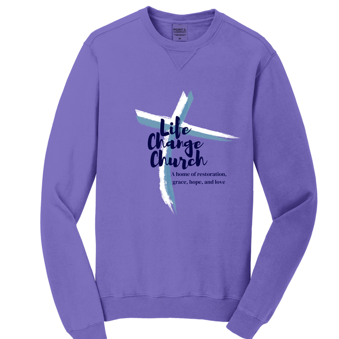Life Change Beach Wash Crewneck