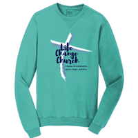 Life Change Beach Wash Crewneck