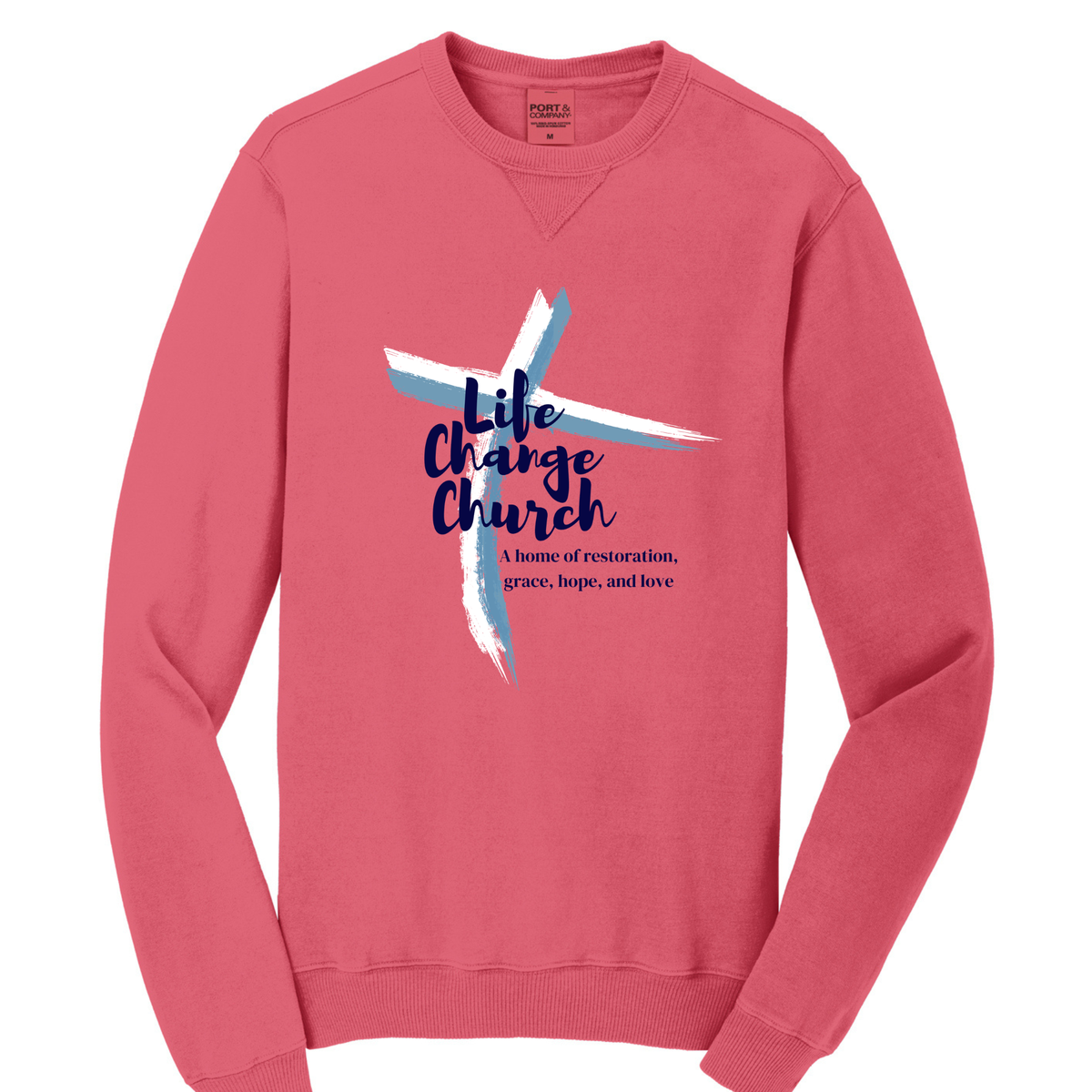 Life Change Beach Wash Crewneck
