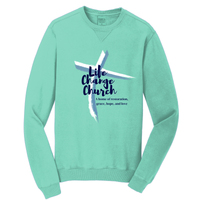 Life Change Beach Wash Crewneck