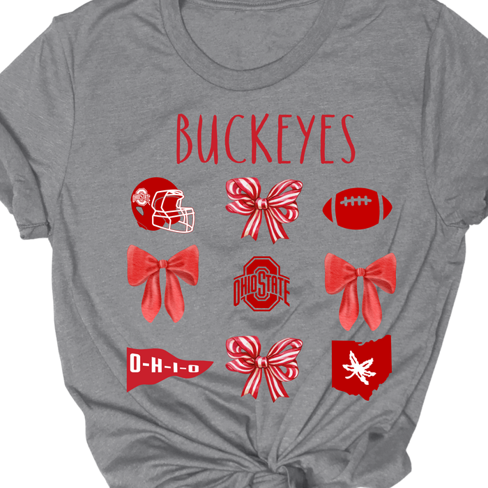 Buckeyes and Bows Tee