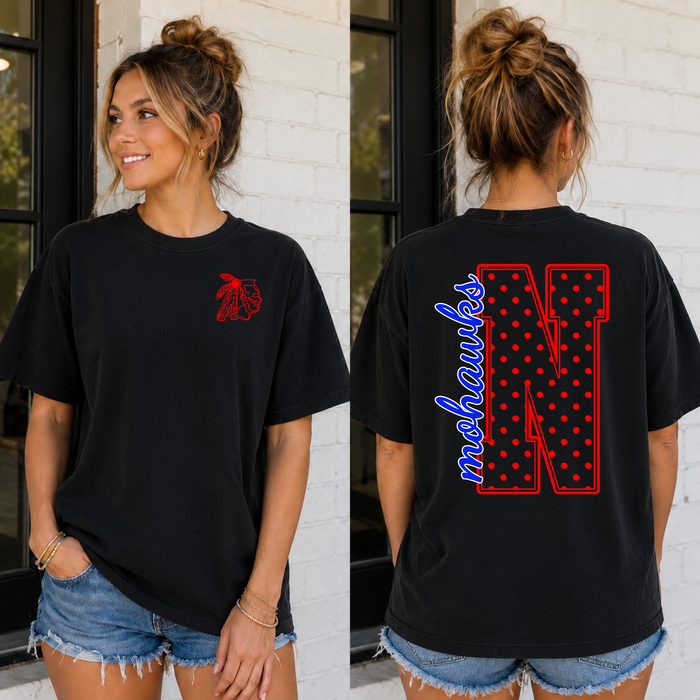 Northwest Polka Dot Initial Tee