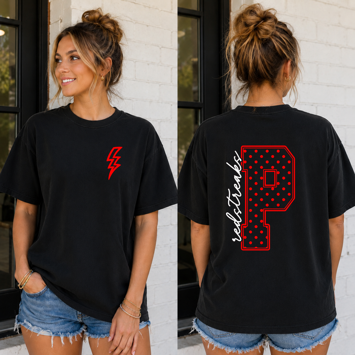 Piketon Polka Dot Initial Tee