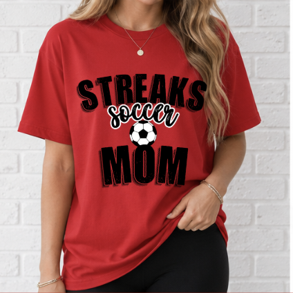 Soccer Fan Tee (Customize Name and School)