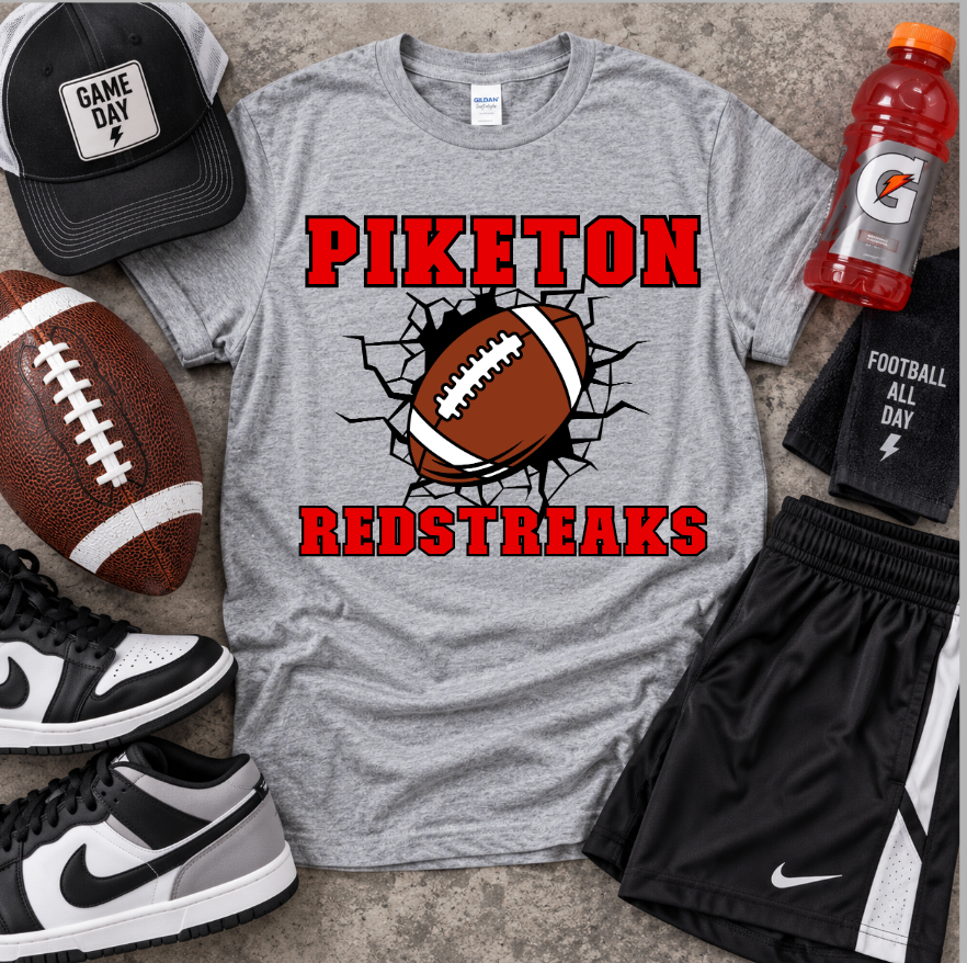 Breakout Football Tee (Customizable)