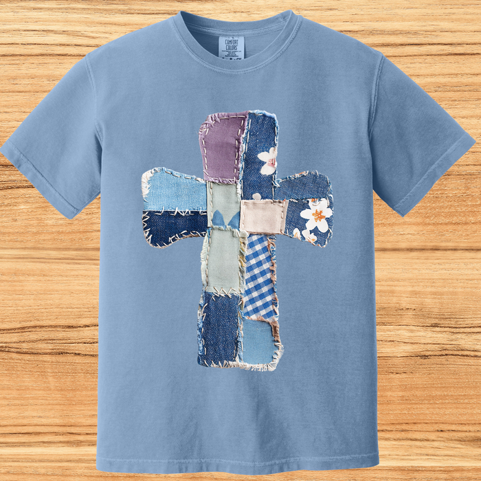 Patchwork Cross Tee