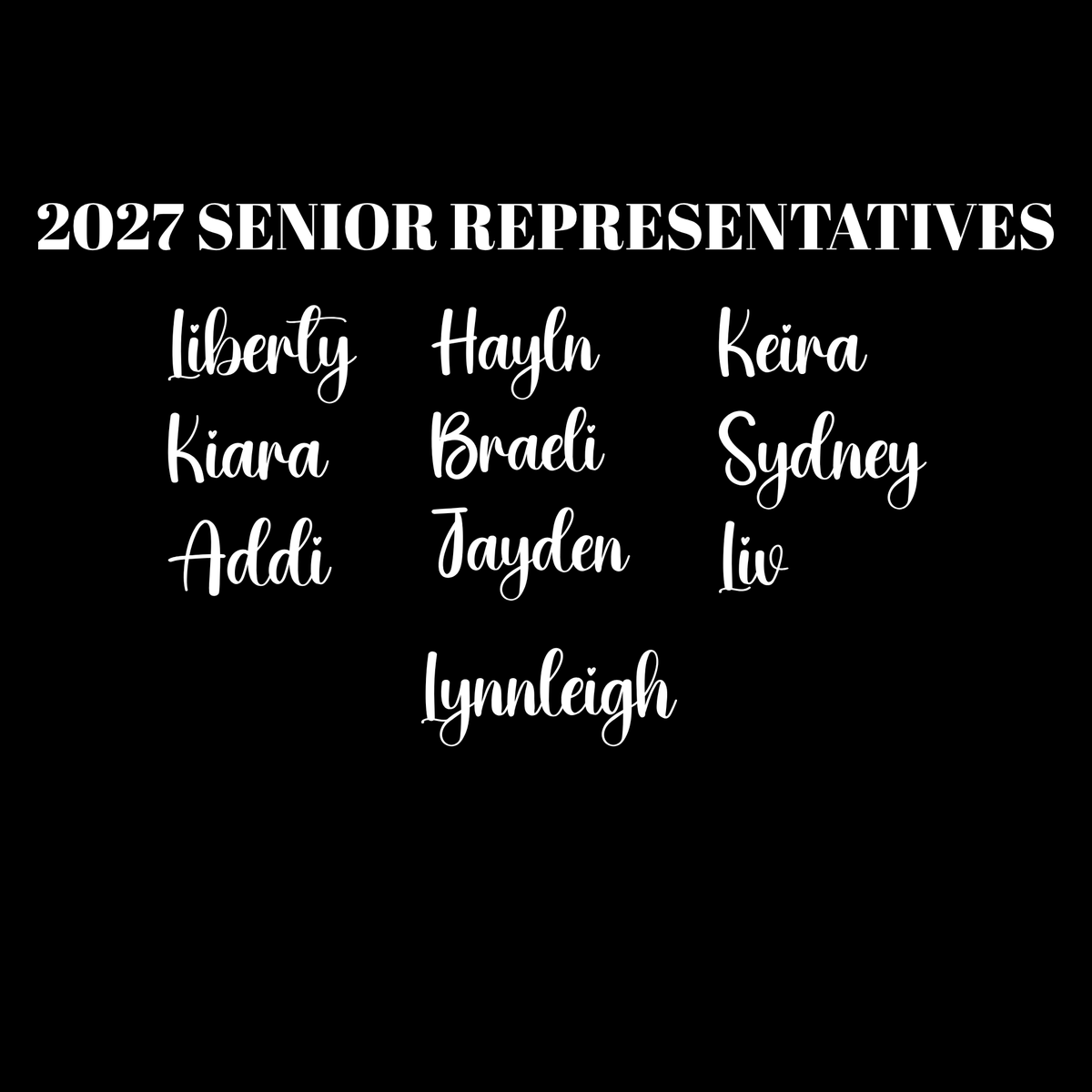 Makalynn Senior Reps Tee