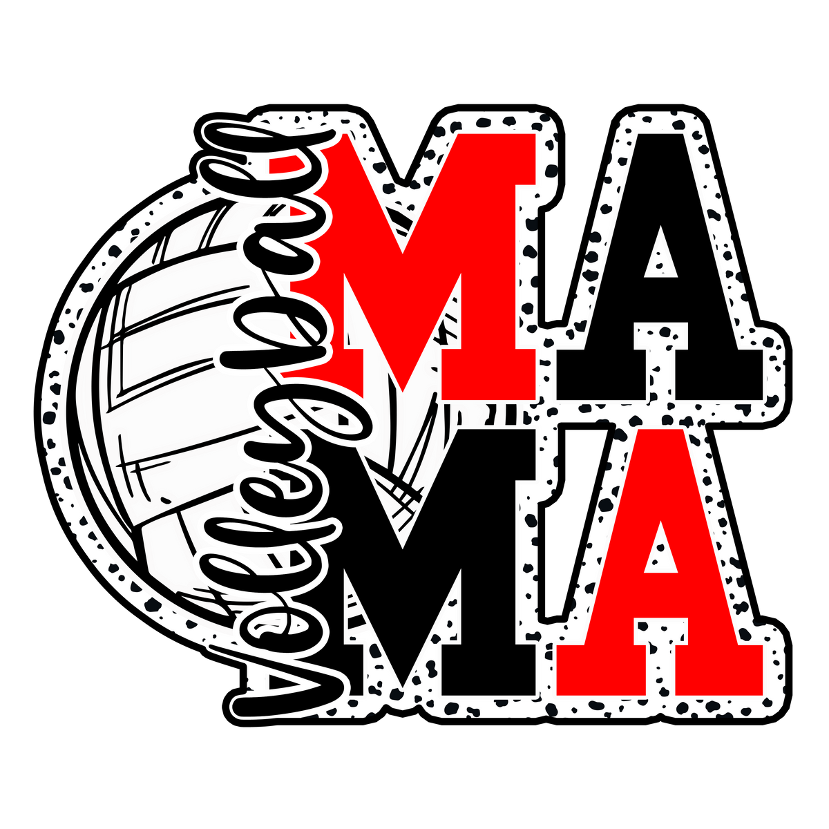 Volleyball Mama Tee