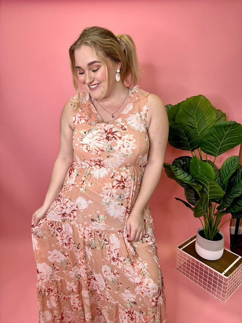 Andrea Floral Maxi Dress