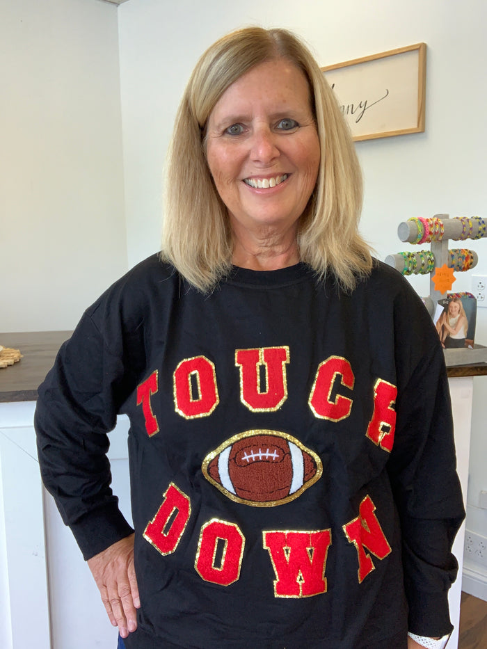 Touchdown/Game Day Loose Fit Sweatshirts