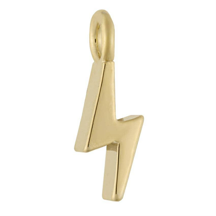 Lightning Bolt Charm - Gold - Mother’s Day